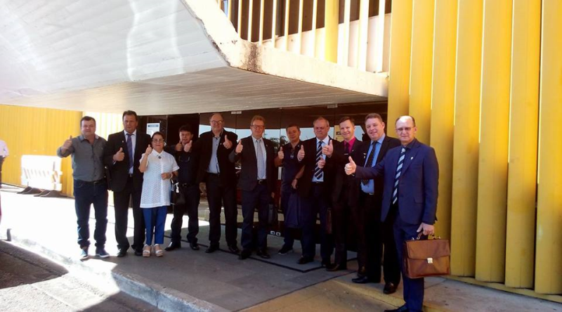 COMITIVA DE PREFEITOS DA AMM VAI A BRASÍLIA